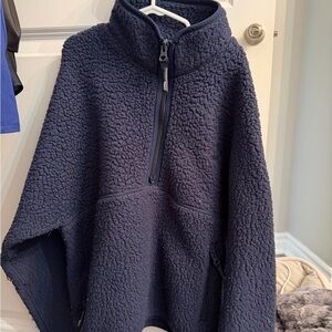 TNA aritzia polar fleece 1/2 zip